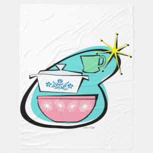 Atomware Design Fleece Blanket