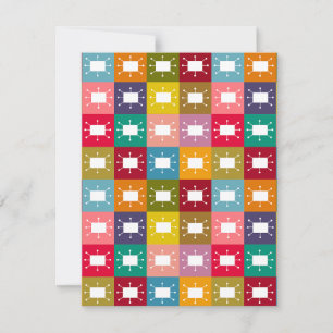 Atomwinkel Mitteilungskarte