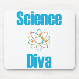 Atomwissenschafts-Diva Mousepad