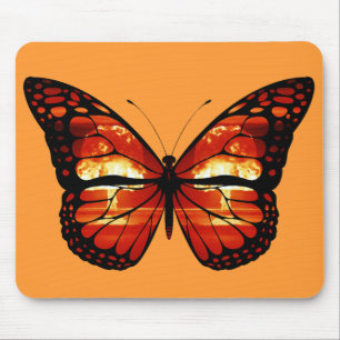 Atomwolkenschmetterlingsmousepad Mousepad