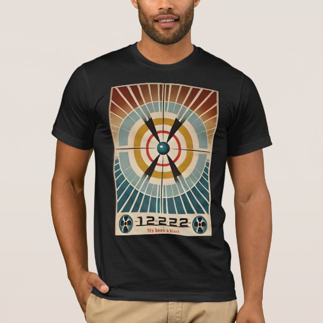 Atomzeitalter aus der Mitte des Jahrhunderts war e T-Shirt (Vorderseite)