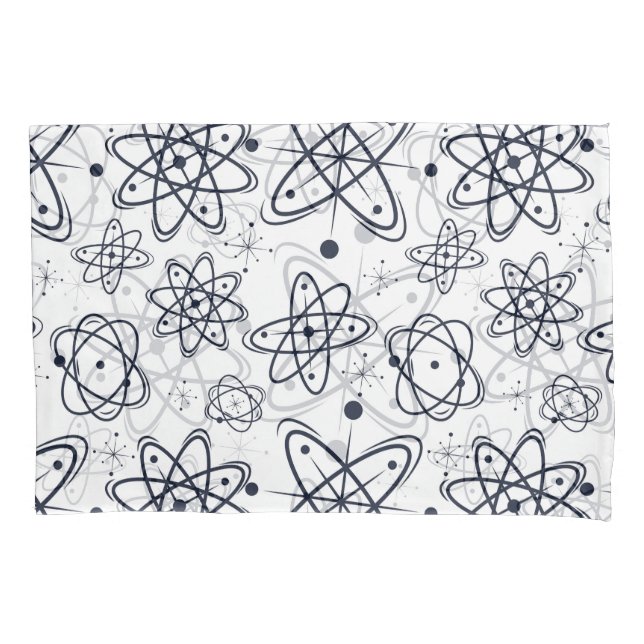 Atomzeitalter: Moderne Muster aus der Mitte des Ja Kissenbezug (Vorderseite)
