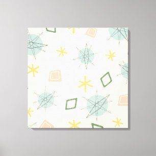 Atomzeitkunst Leinwanddruck