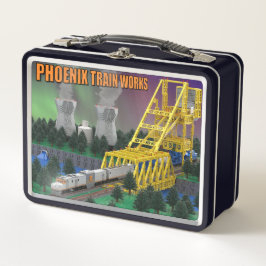 Atomzug doppelseitige Lunchbox