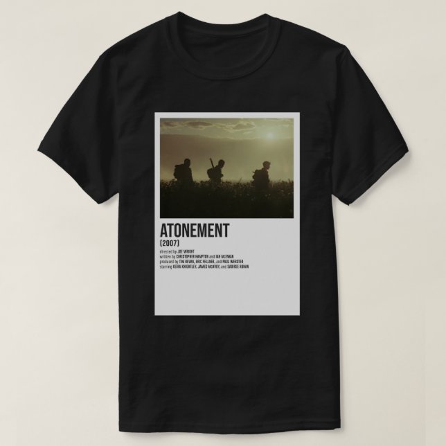 ATONEMENT War POSTER Poster T-Shirt (Design vorne)