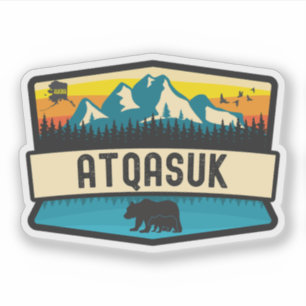 Atqasuk, Alaska Aufkleber