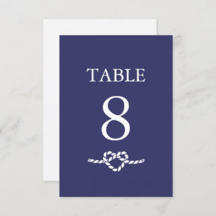 Attache Le noeud   Carte de table