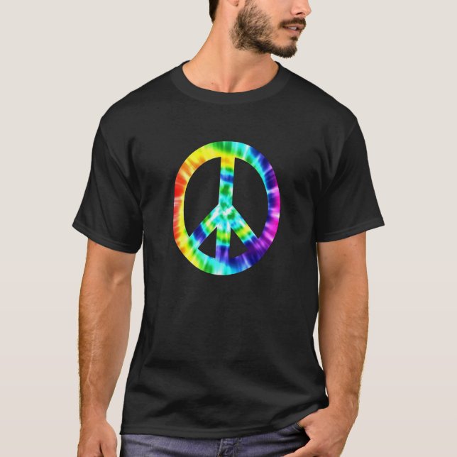 Attachez le costume de hippie du T-shirt 60s de (Devant)