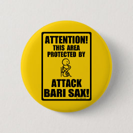 Attack Bari Sax Button