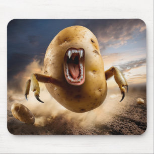 Attack Tater On The Move Mousepad