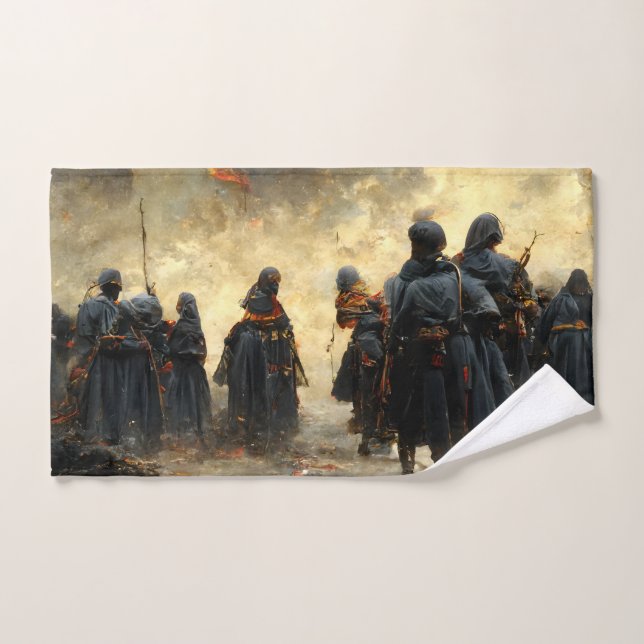 Attack the place badhandtuch set (Handtuch)