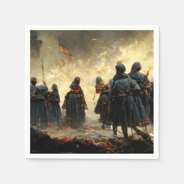 Attack the place serviette (Vorderseite)