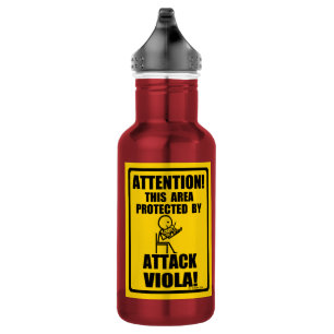 Attack Viola Edelstahlflasche