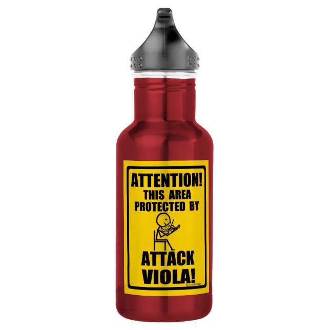 Attack Viola Edelstahlflasche (Rechts)
