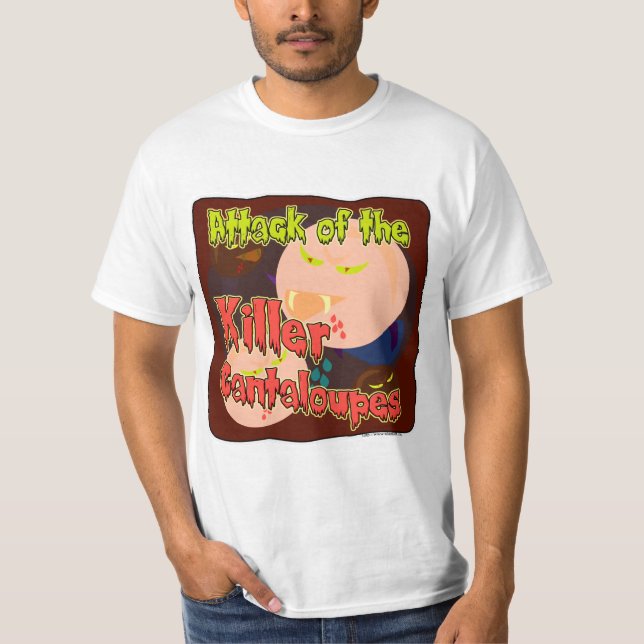 Attacke auf die Killer Cantaloupes T-Shirt (Vorderseite)