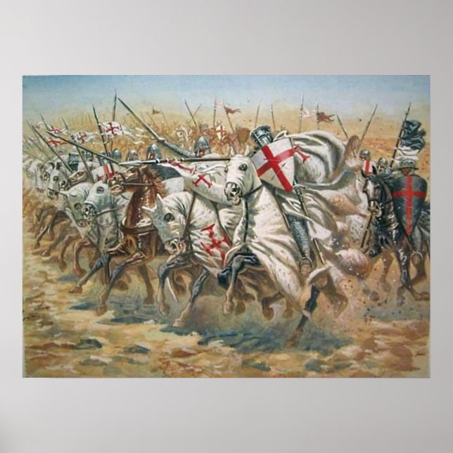 Attacke der Tempelritter Poster (Vorne)