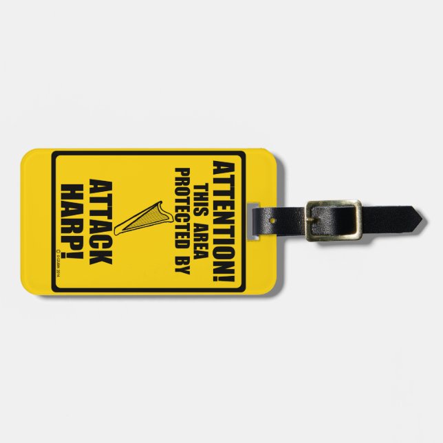 Attacken Harp Gepäckanhänger (Vorderseite horizontal)