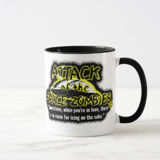 Attaque de la tasse de zombis de l'espace