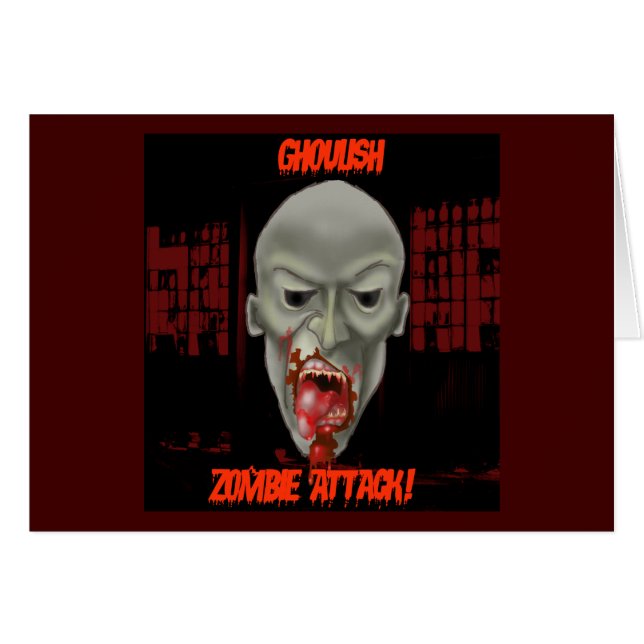 Attaque de zombie ghoul (Devant horizontal)