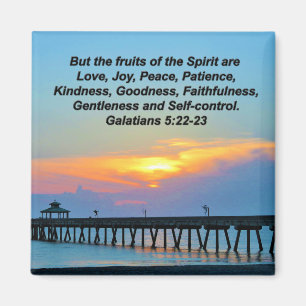 ATTAQUER LES GALATIENS 5:22 MAGNET DU LEVER