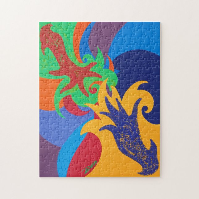 ATTEINDRE le puzzle inspiré par le Cirque par Dari (Vertical)