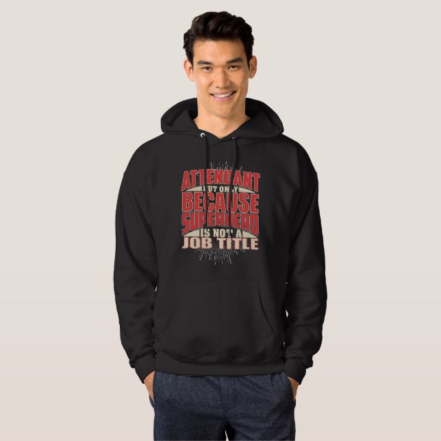 Attendant Superhero Hoodie (Vorne ganz)