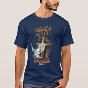 Attendez le Seigneur Isaiah 40:31 T-Shirt