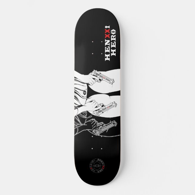 Attentäter Skateboard (Vorderseite)