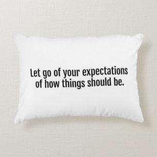 Attentes Coussin d'accent