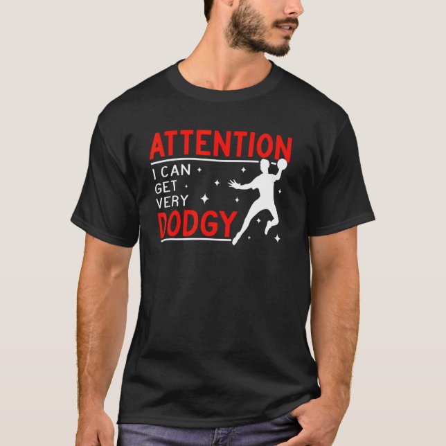 Attention I can get very Ball Sport men Gaga Ball  T-Shirt (Vorderseite)