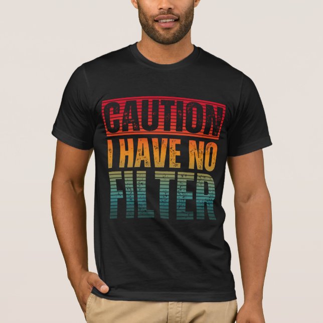 ATTENTION, JE N'AI PAS DE T-shirt FILTRE (Devant)