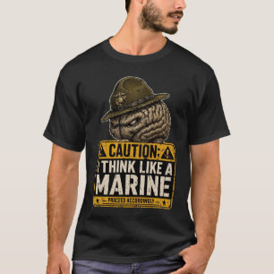 Attention Je Pense Comme un Marin T-Shirt