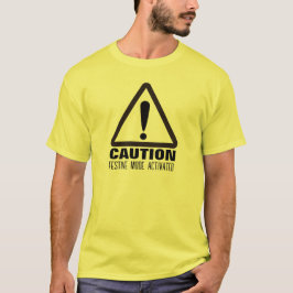 Attention ! T-shirts cadeaux de vacances amusants