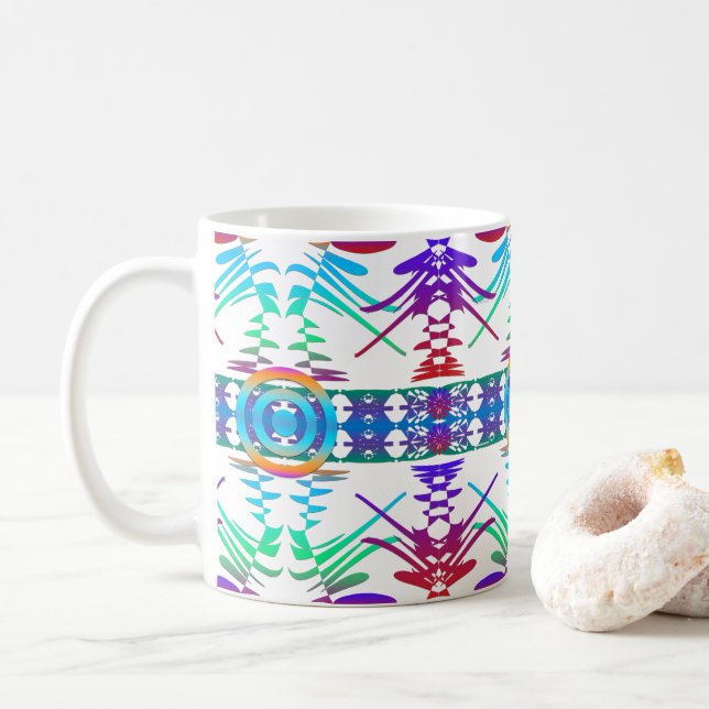 Attentive Eye to all Trends Kaffeetasse (Mit Donut)