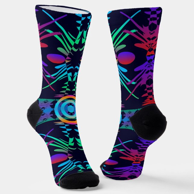Attentive Eye to all Trends Socken (Gewinkelt)