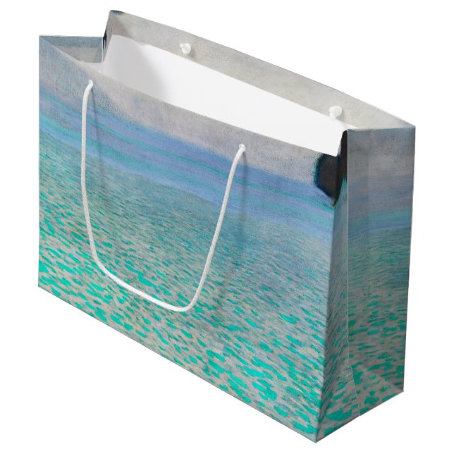 Attersee, Gustav Klimt Große Geschenktüte (Vorderseite Schrägansicht)