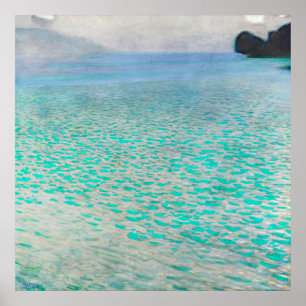 Attersee, Gustav Klimt Poster