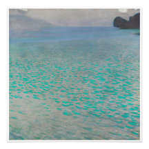 Attersee Klimt Landschaftsbild Malerei