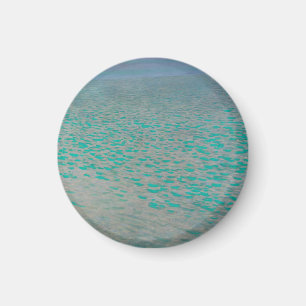Attersee, Küstenlandschaftsmalerei, Gustav Klimt Magnet