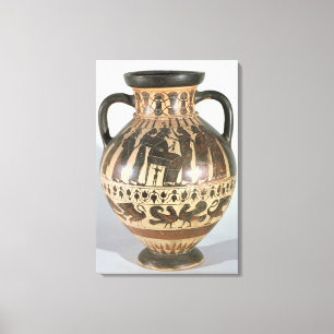 Attic Corinthian amphora Leinwanddruck