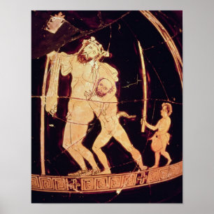 Attic red-figure vase poster