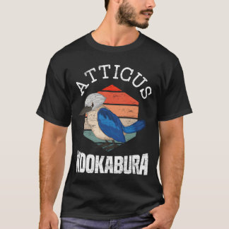 Atticus Kookaburra Vogelbeobachtung Bird Lover Kin T-Shirt