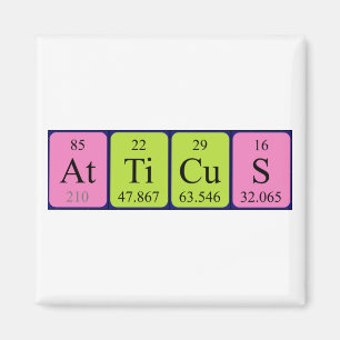 Atticus Periodenmagnet Magnet