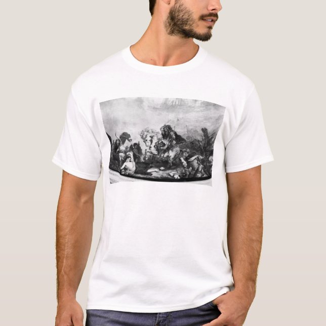 Attila der Hunne und seine Horden T-Shirt (Vorderseite)