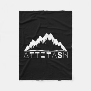 Attitash Skifahren und Bergwintersport Fleecedecke