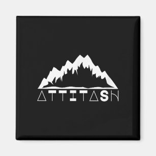 Attitash Skifahren und Bergwintersport  Magnet