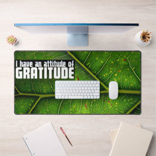 "Attitude de gratitude" Motivation Affirmation
