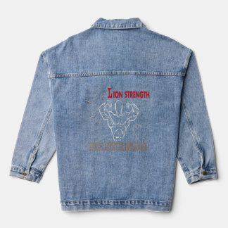 Attitude Effort Toughness Jeansjacke