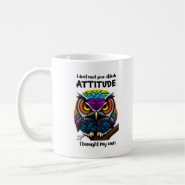 Attitude Owl-Tasse Kaffeetasse