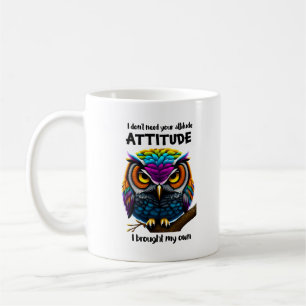 Attitude Owl-Tasse Kaffeetasse